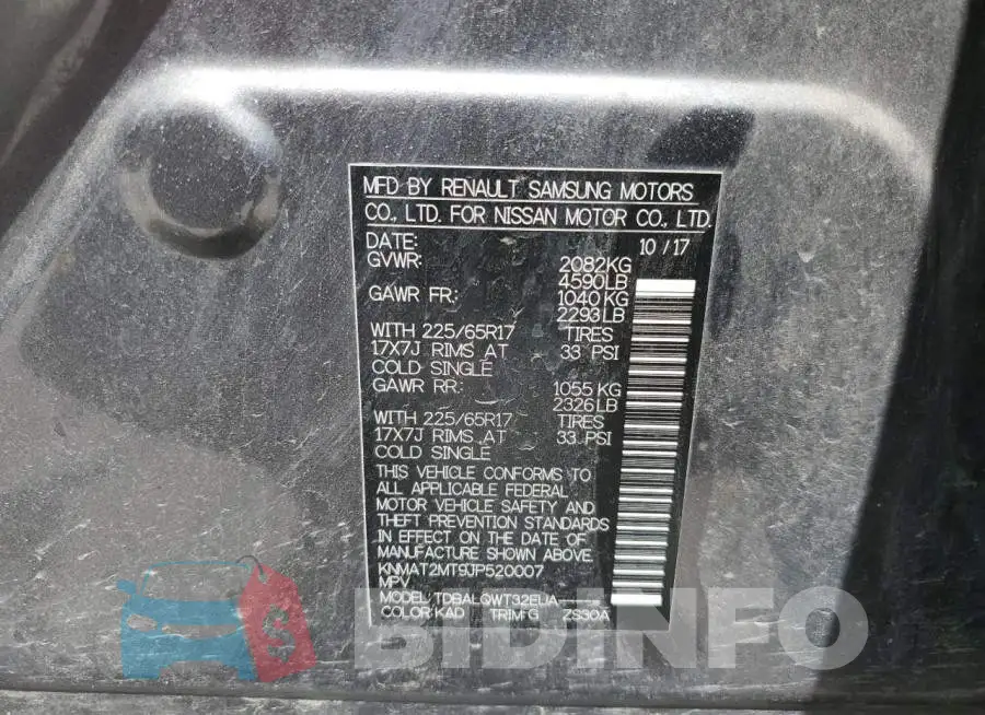 KNMAT2MT9JP520007 Photo# 13