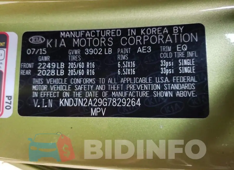 KNDJN2A29G7829264 Photo# 12