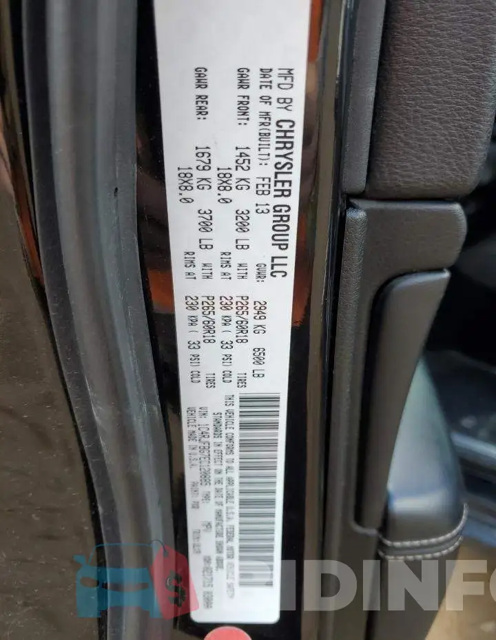 1C4RJFBG7EC120885 Photo# 14