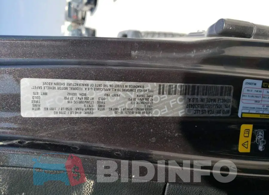 1C6JJTEG7ML530437 Photo# 13