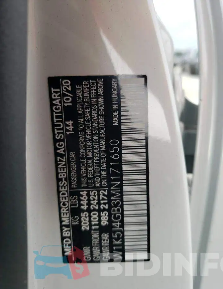 W1K5J4GB3MN171650 Photo# 12