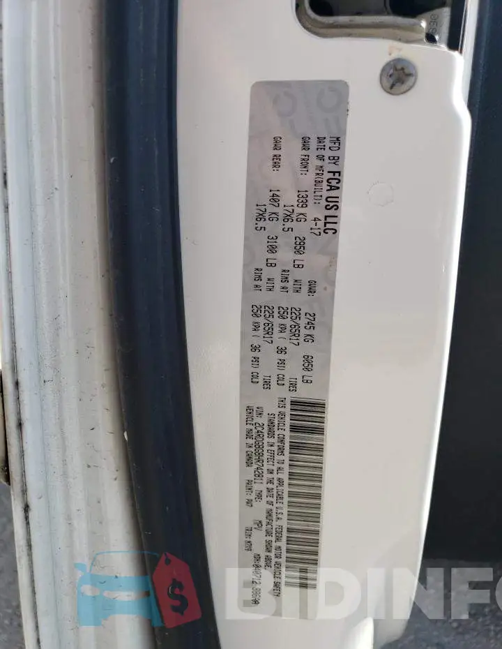 2C4RDGBG8HR742811 Photo# 14