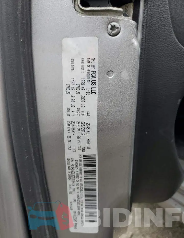 2C4RDGEG3GR310413 Photo# 13