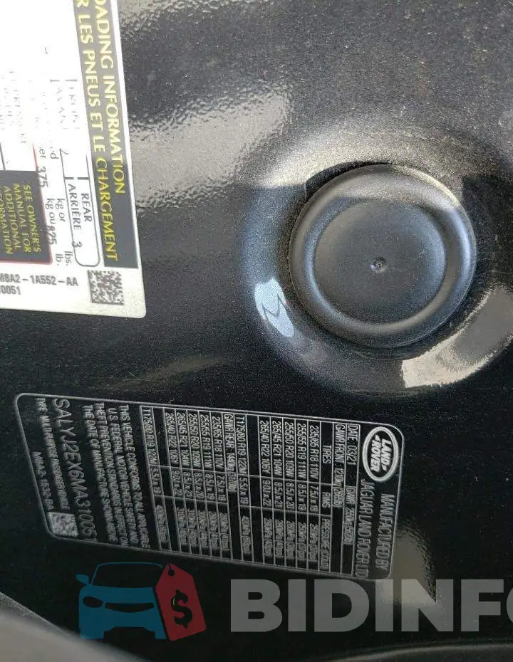 SALYJ2EX6MA310051 Photo# 14
