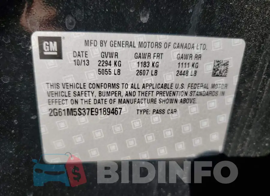 2G61M5S37E9189467 Photo# 12