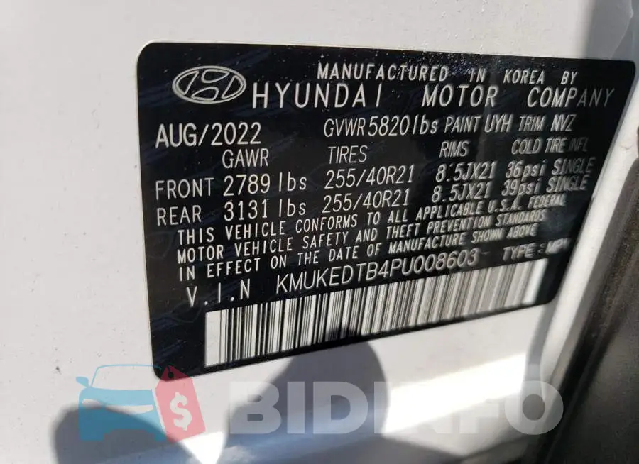 KMUKEDTB4PU008603 Photo# 14