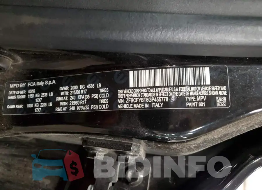 ZFBCFYBT6GP455778 Photo# 13