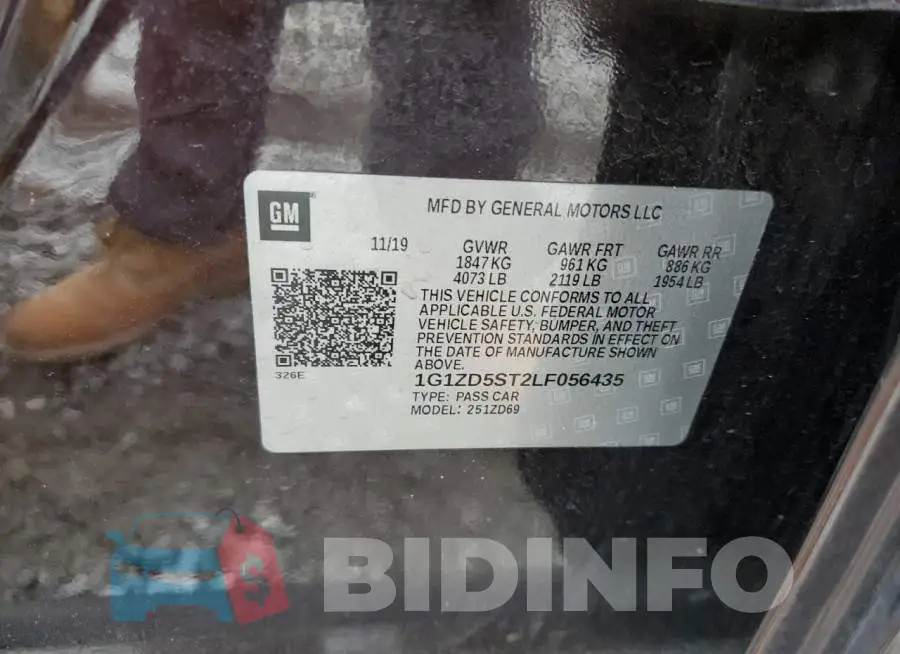 1G1ZD5ST2LF056435 Photo# 12