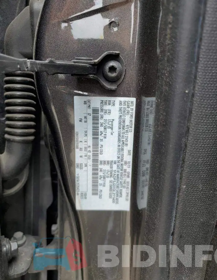 1FADP3J2XGL211400 Photo# 12