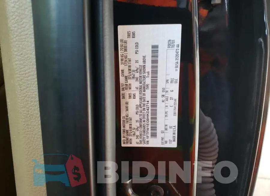 1FTFW1EG9HKD42714 Photo# 12