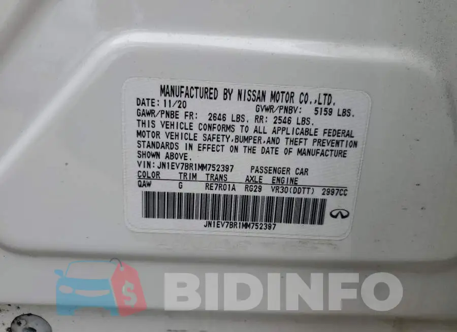 JN1EV7BR1MM752397 Photo# 13