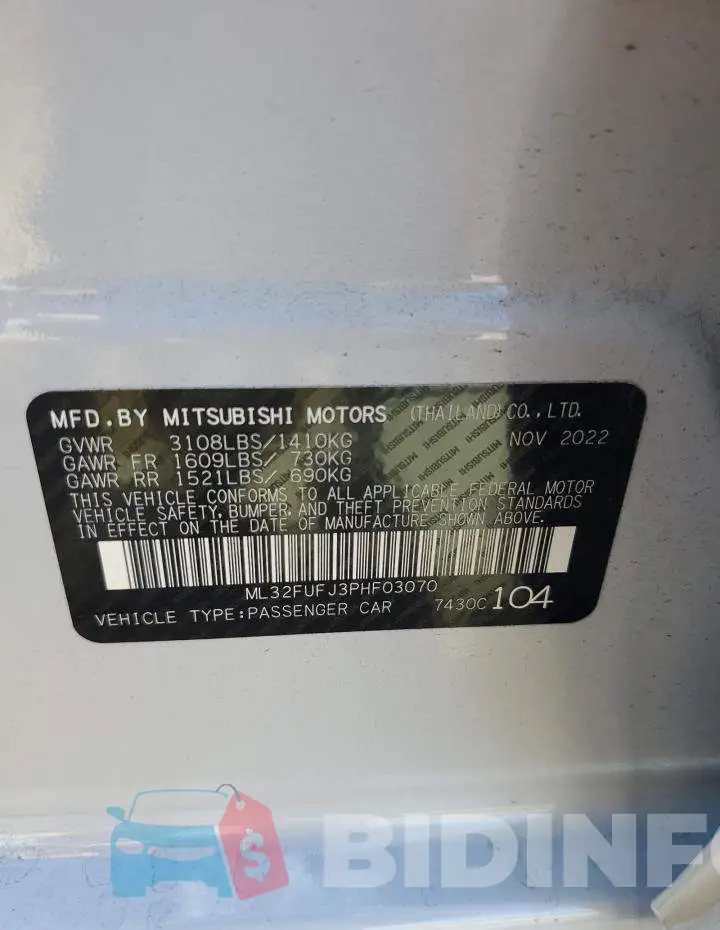 ML32FUFJ3PHF03070 Photo# 12