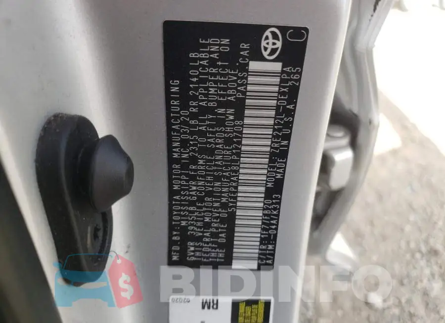 5YFEPRAE8LP121708 Photo# 12
