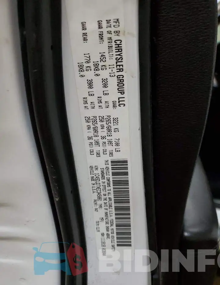 1C4SDJDTXEC345081 Photo# 13