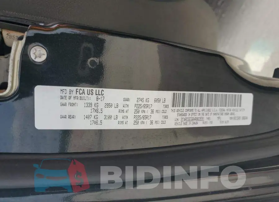 2C4RDGEG6HR863591 Photo# 13