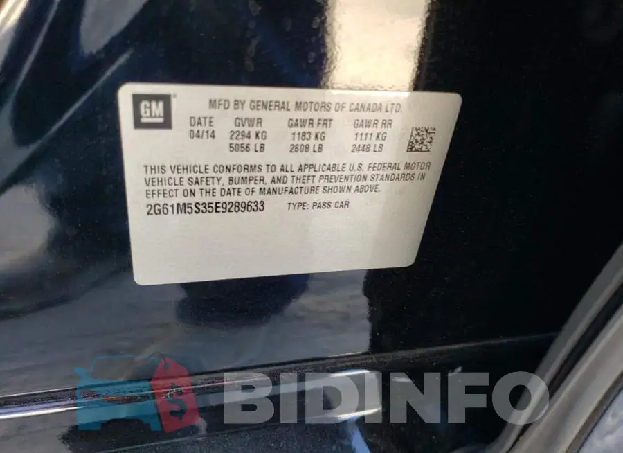 2G61M5S35E9289633 Photo# 12