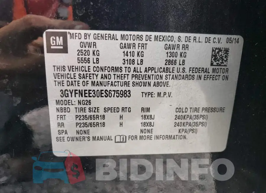 3GYFNEE30ES675983 Photo# 13