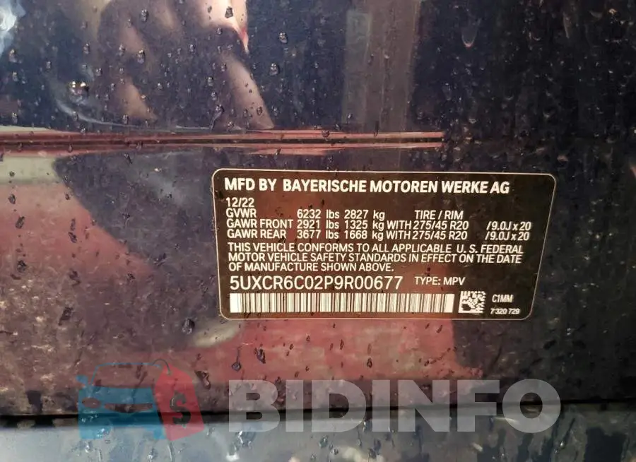 5UXCR6C02P9R00677 Photo# 14