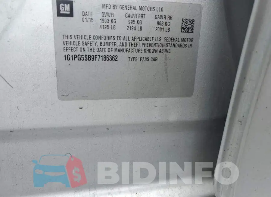 1G1PG5SB9F7186362 Photo# 12