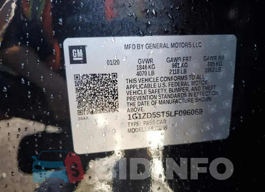 1G1ZD5ST5LF096069 Photo# 12