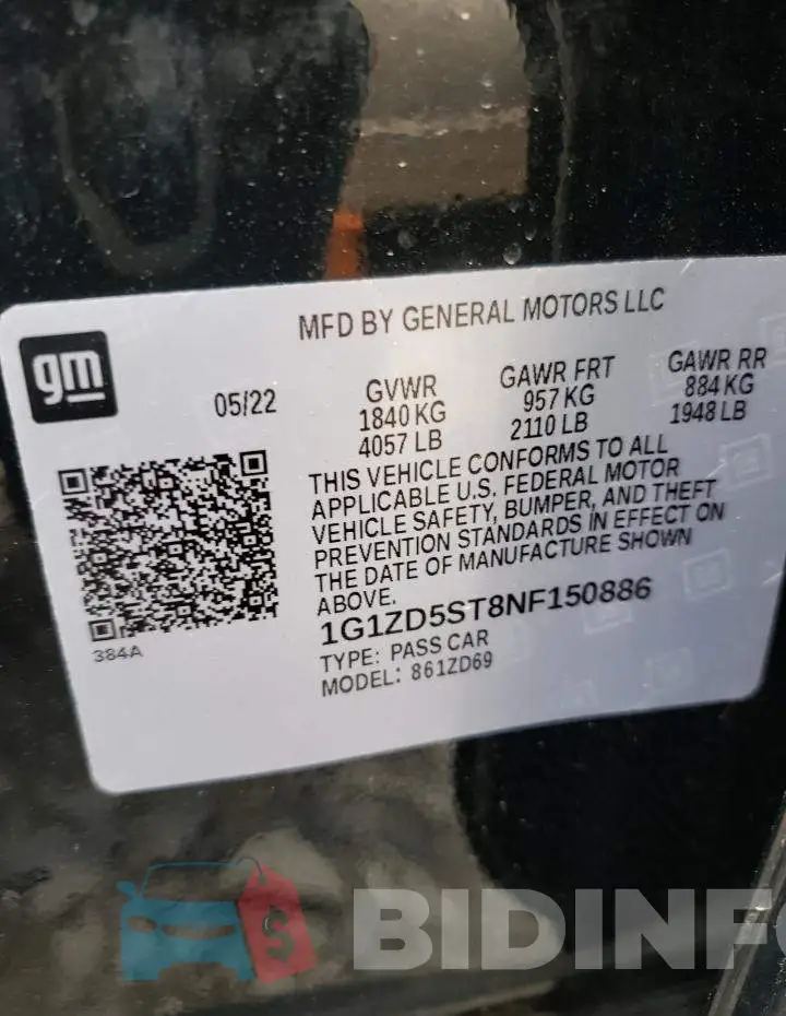 1G1ZD5ST8NF150886 Photo# 12