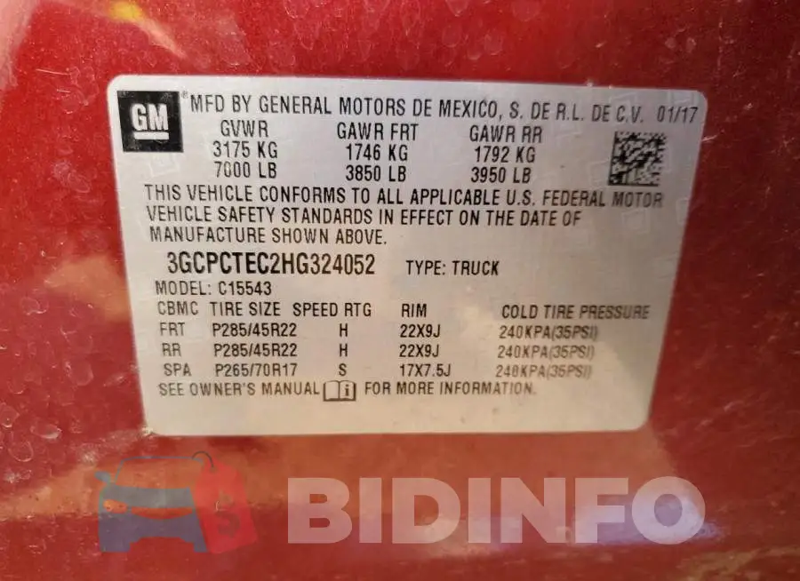 3GCPCTEC2HG324052 Photo# 12