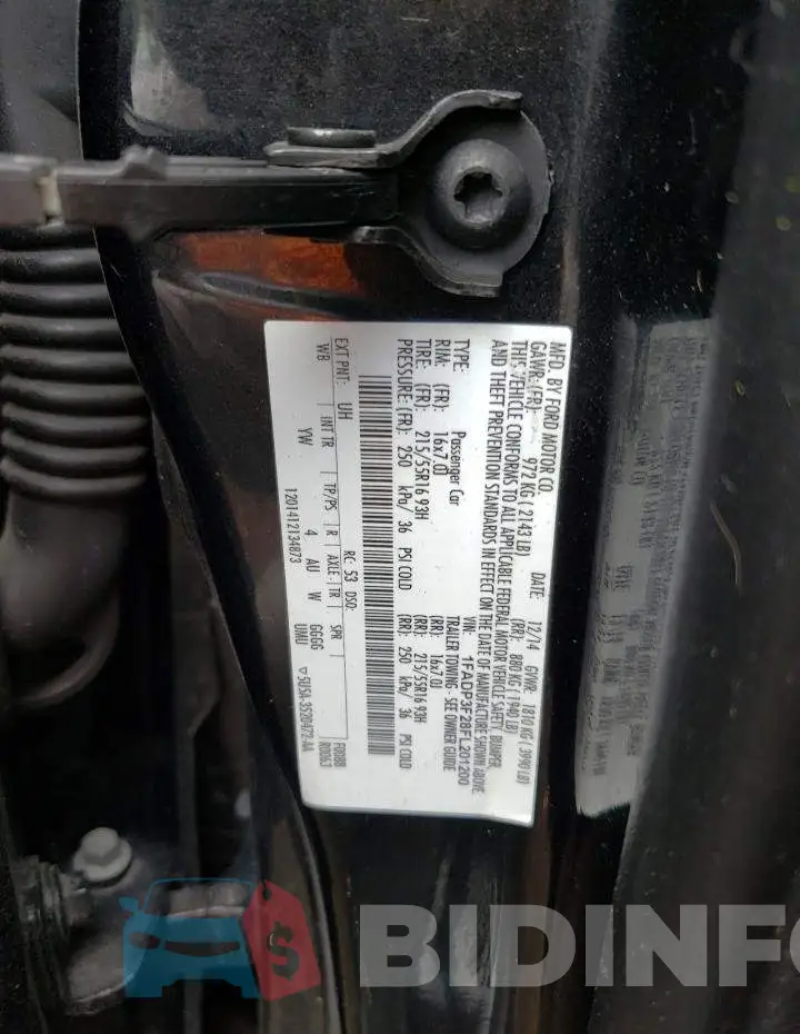 1FADP3F28FL201200 Photo# 12