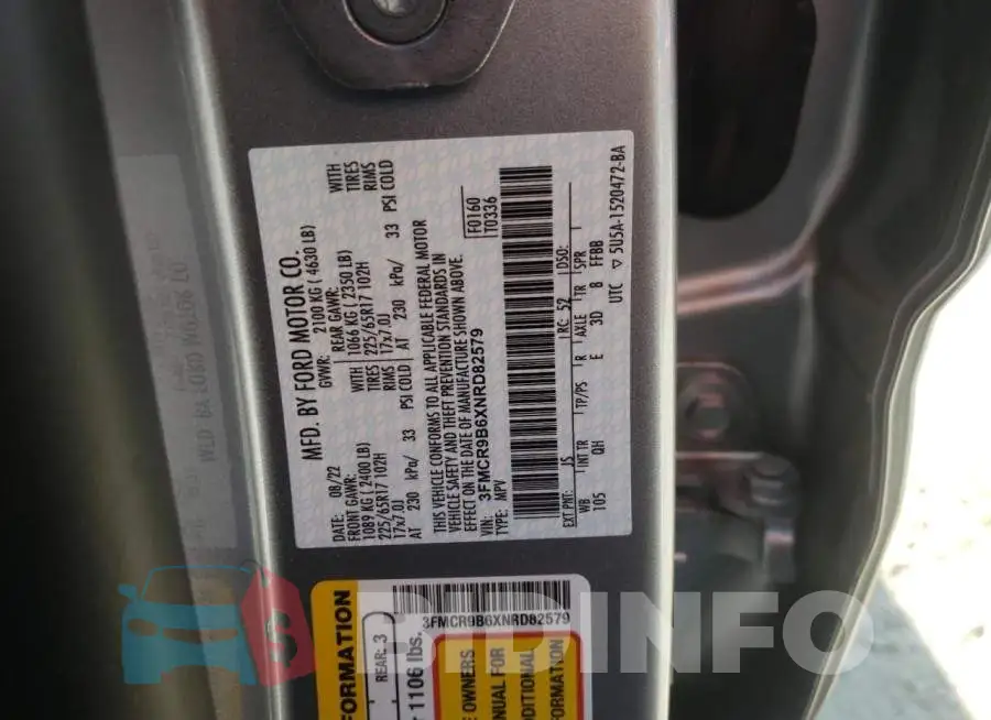 3FMCR9B6XNRD82579 Photo# 12