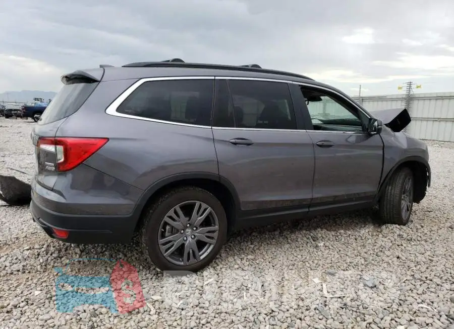 Honda Pilot 2022 Gray AUTOMATIC 3.5L | 5FNYF6H28NB028504 | Bidinfo APP