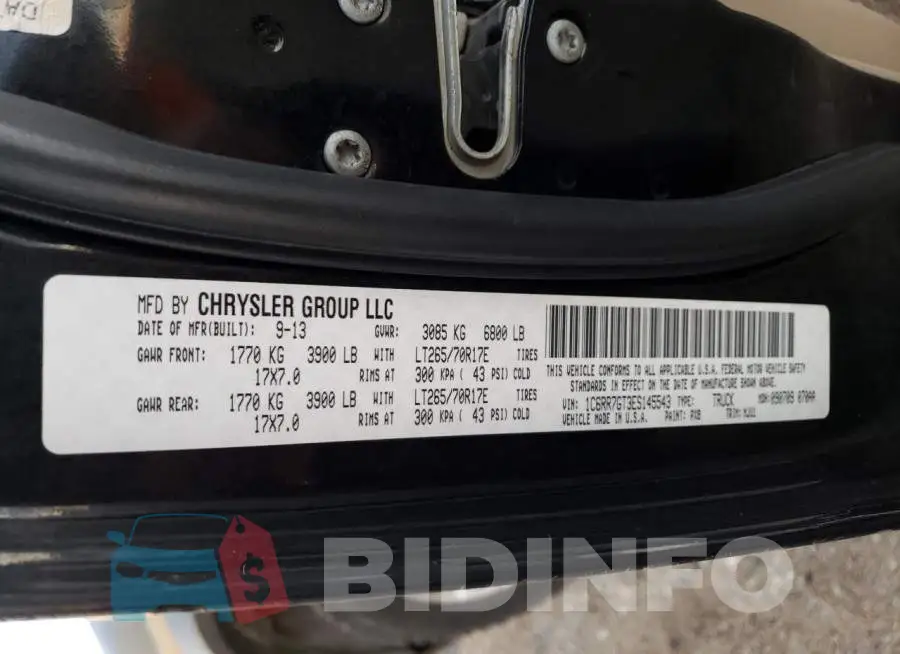 1C6RR7GT3ES145543 Photo# 12