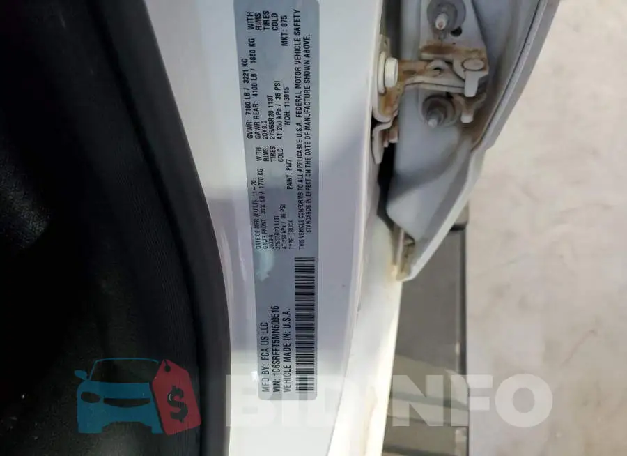 1C6SRFFT5MN600516 Photo# 12