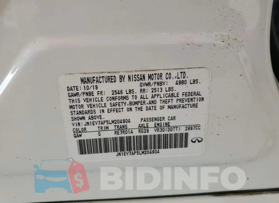 JN1EV7AP5LM204904 Photo# 12