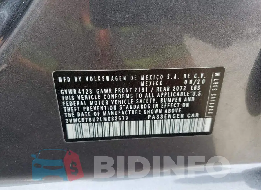3VWC57BU2LM083579 Photo# 12