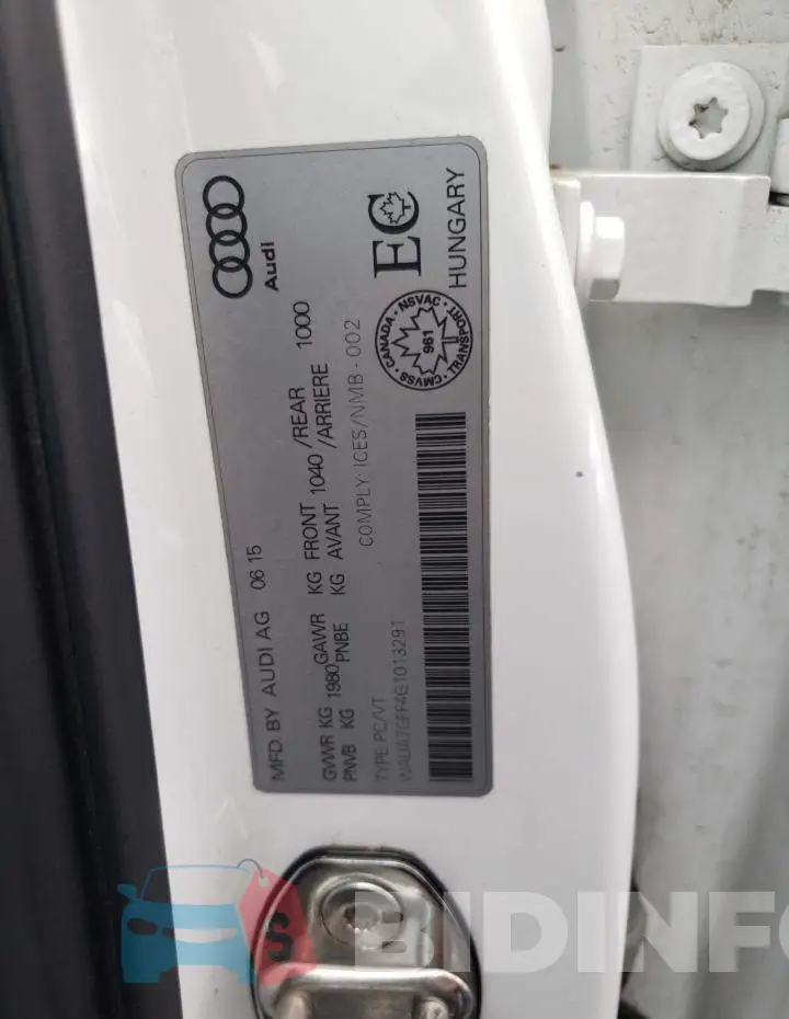 WAUA7GFF4G1013291 Photo# 12