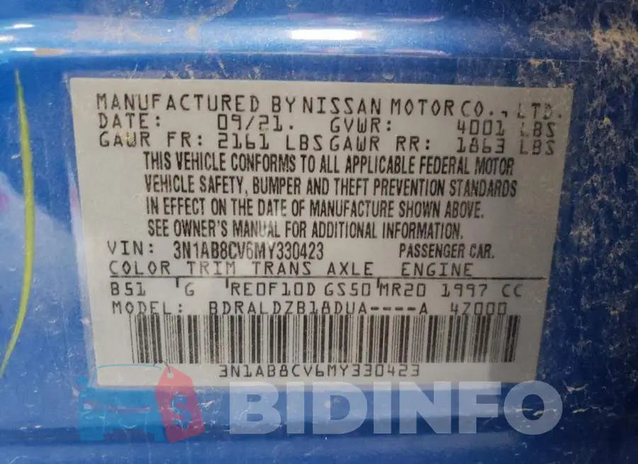 3N1AB8CV6MY330423 Photo# 13