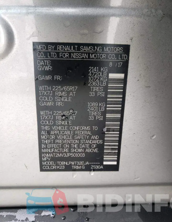 KNMAT2MV3JP501003 Photo# 12
