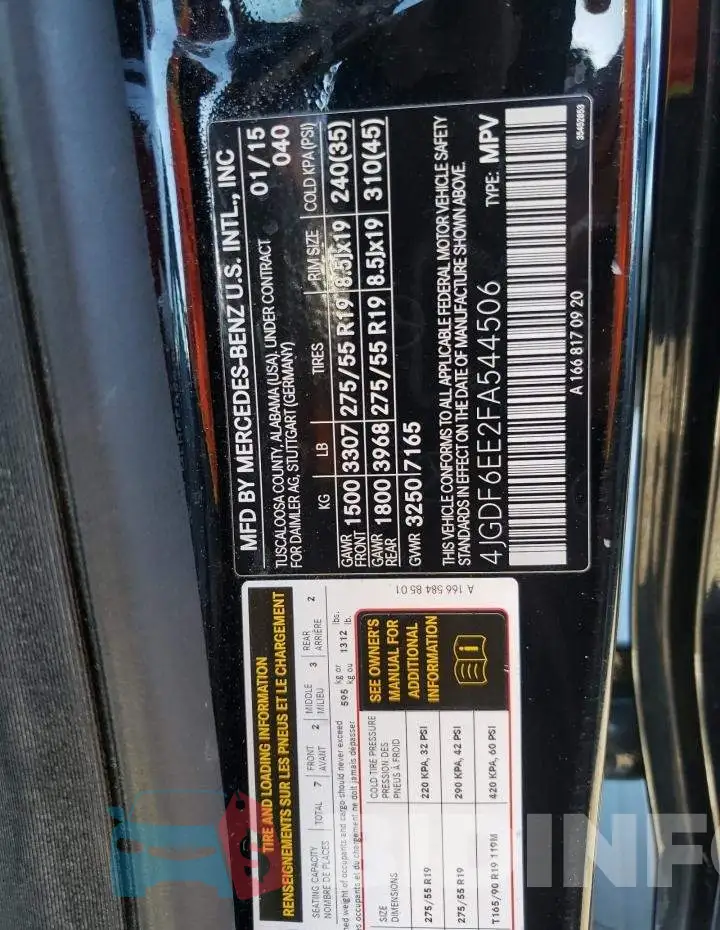 4JGDF6EE2FA544506 Photo# 14