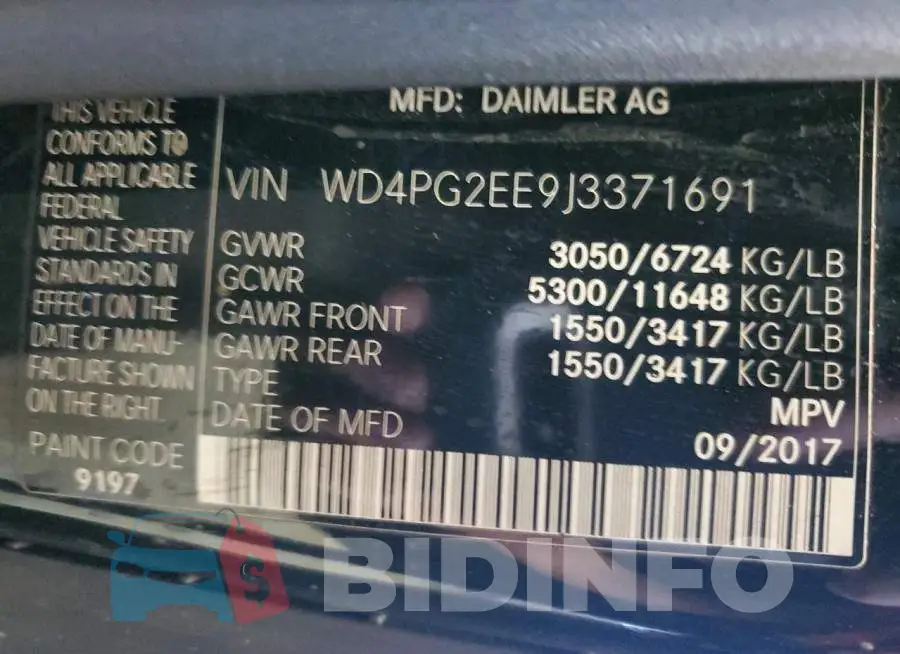 WD4PG2EE9J3371691 Photo# 12