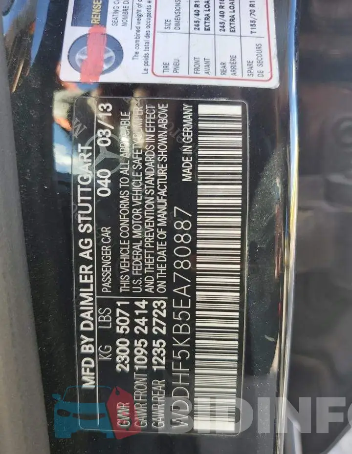 WDDHF5KB5EA780887 Photo# 13