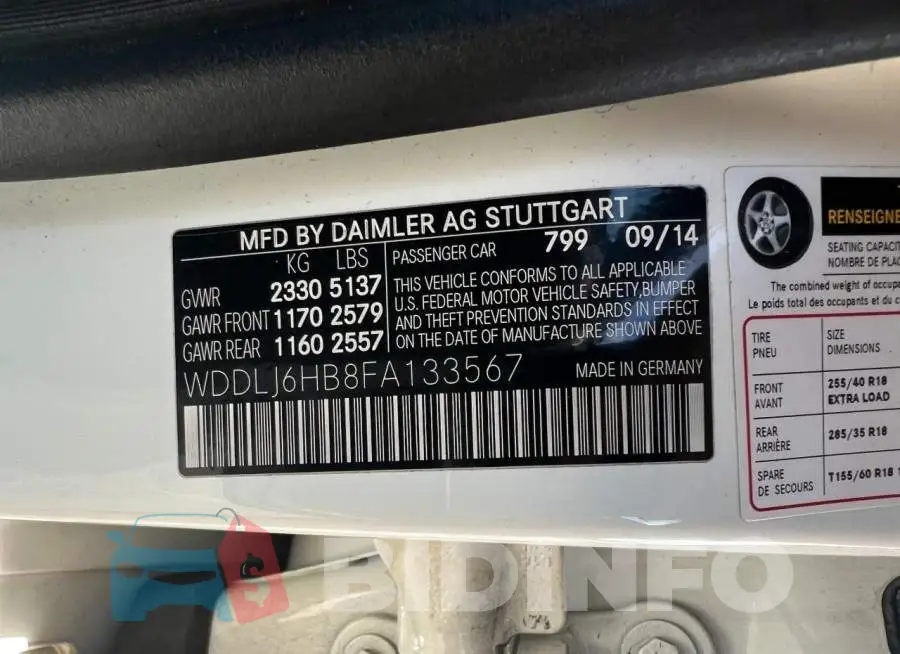 WDDLJ6HB8FA133567 Photo# 10