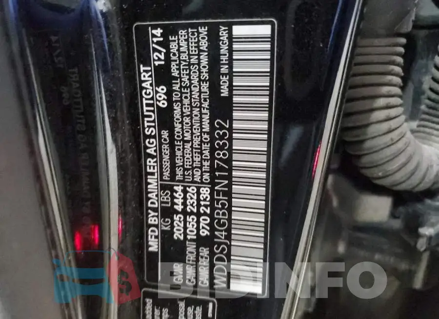 WDDSJ4GB5FN178332 Photo# 12