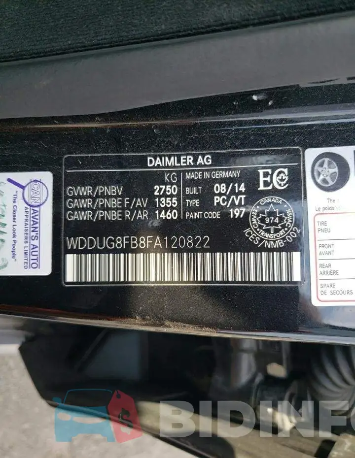 WDDUG8FB8FA120822 Photo# 12