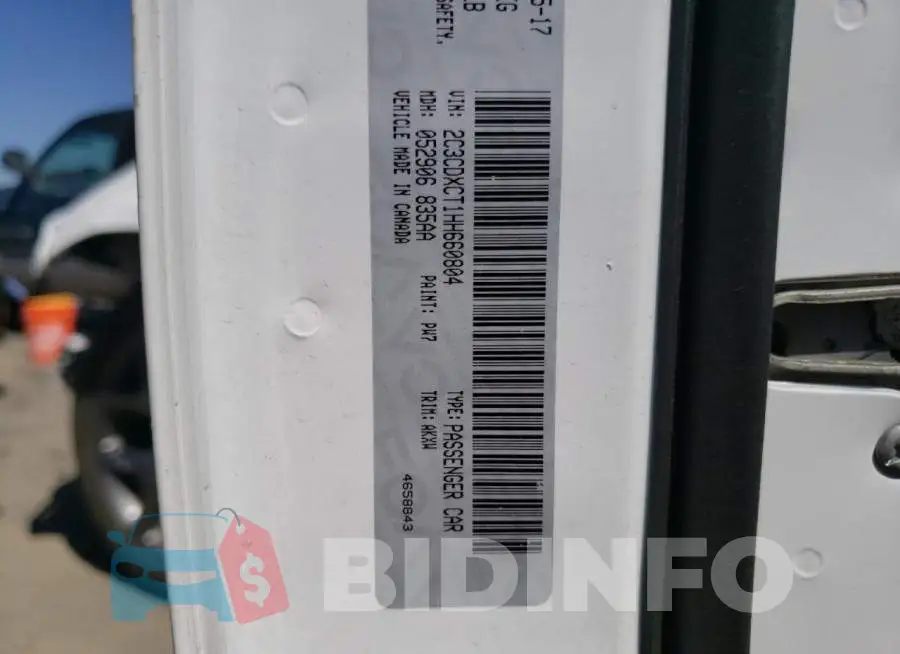 2C3CDXCT1HH660804 Photo# 12