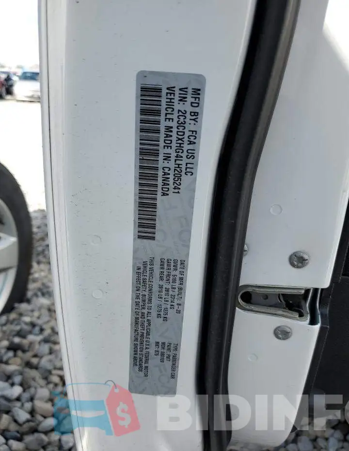 2C3CDXHG4LH205241 Photo# 13