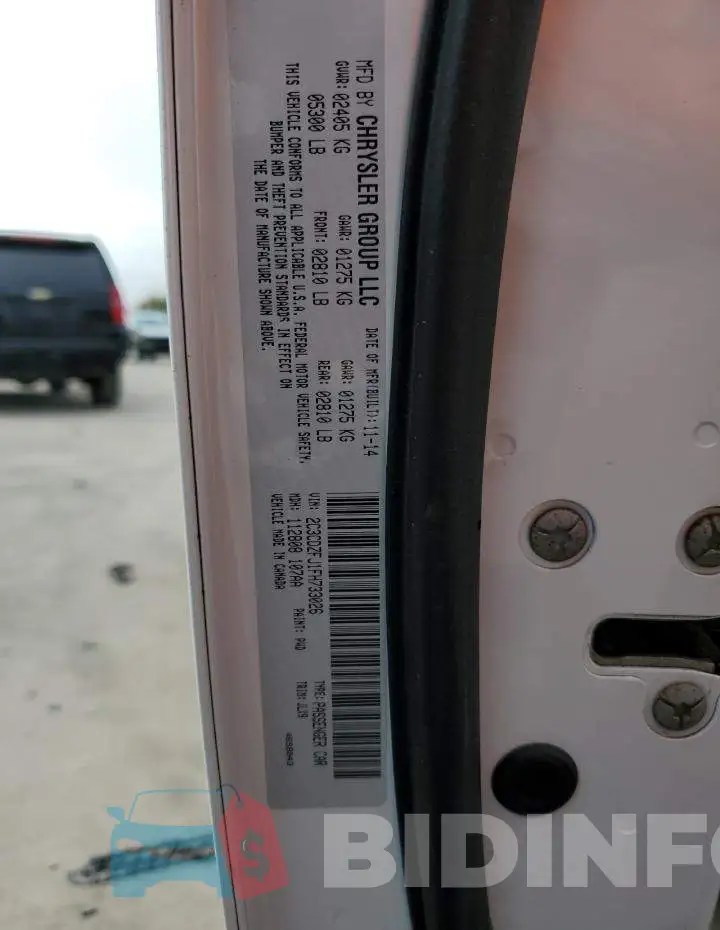 2C3CDZFJ1FH733026 Photo# 13