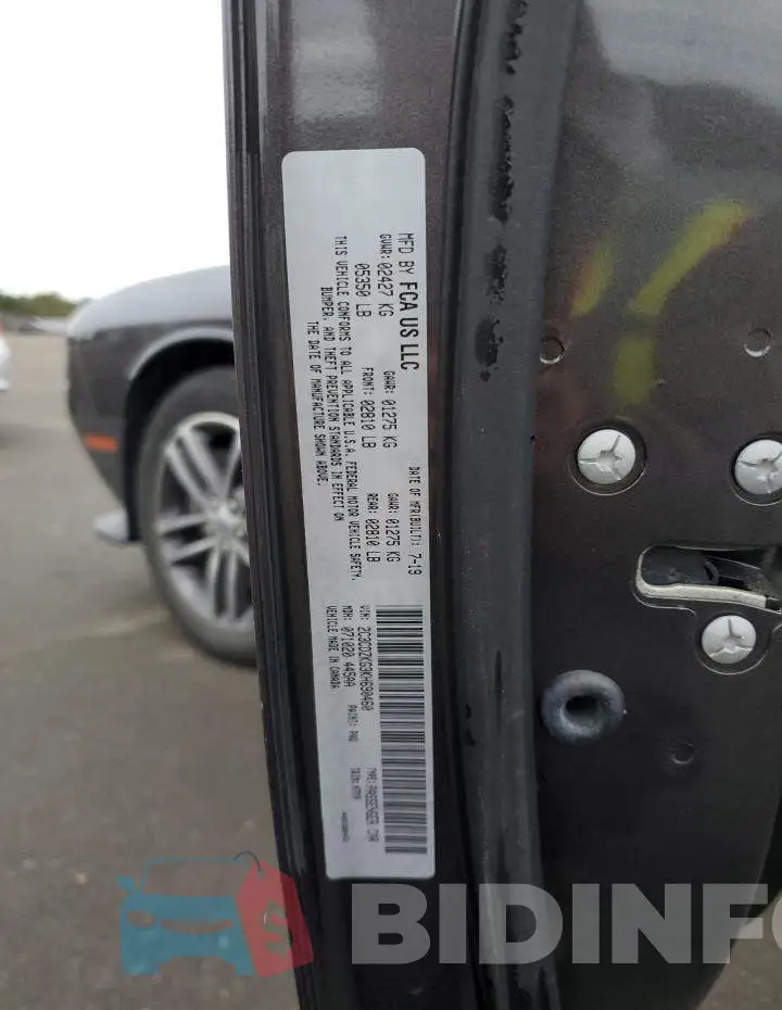 2C3CDZKG3KH690460 Photo# 12