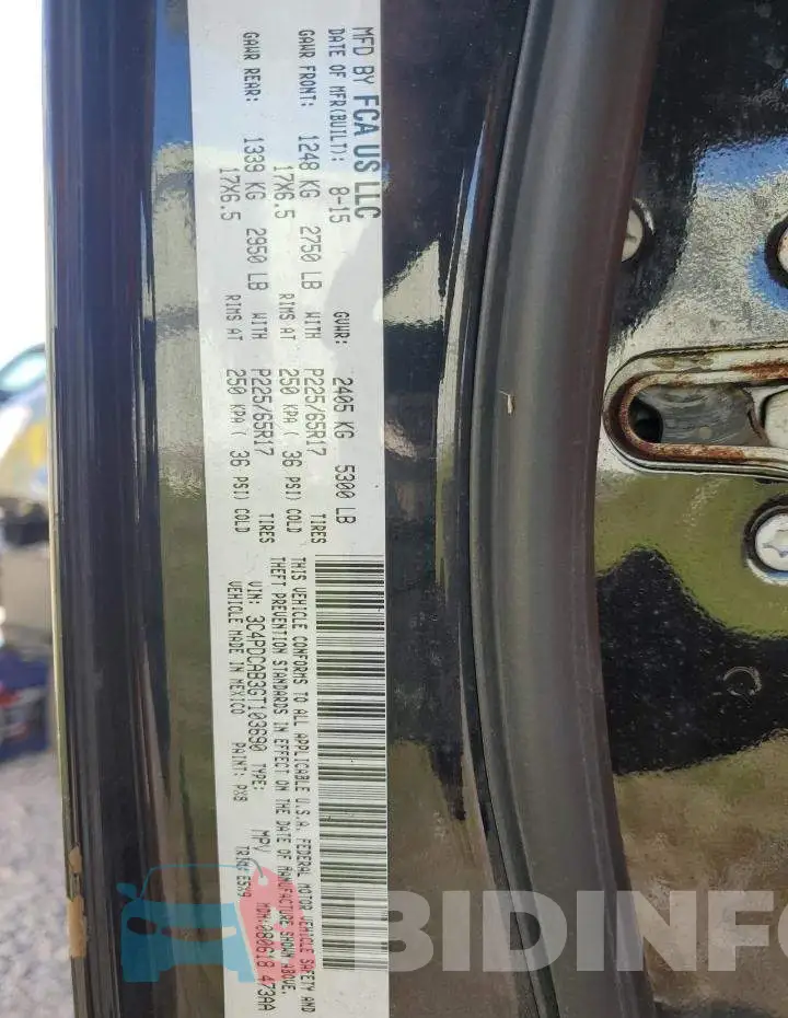 3C4PDCAB3GT103690 Photo# 12