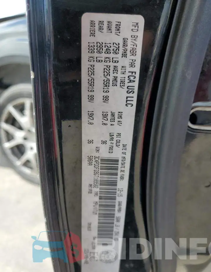 3C4PDDFG9GT189582 Photo# 13