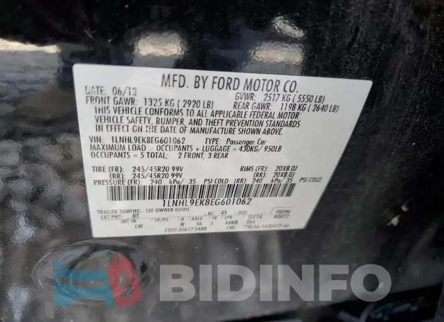 1LNHL9EK8EG601062 Photo# 12