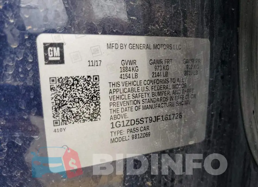 1G1ZD5ST9JF161728 Photo# 12